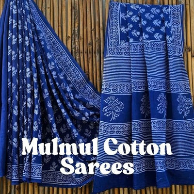 The Timeless Charm of Cotton Mulmul Sarees: A Weave of Tradition and Comfort
