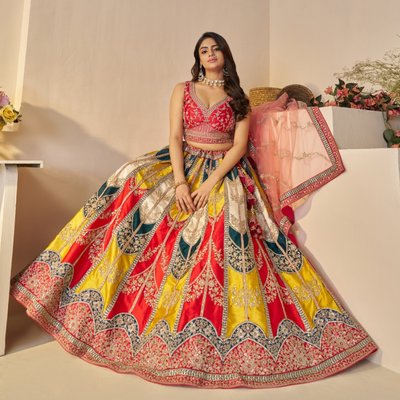 Bridal Lehengas for Weddings &amp; Receptions: A Guide to History, Trends &amp; Styling (2025)