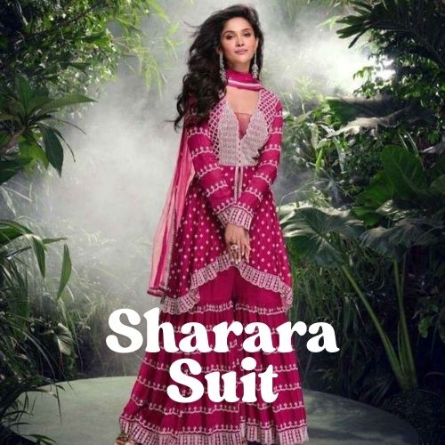 Party Wear Designer Sharara Suits