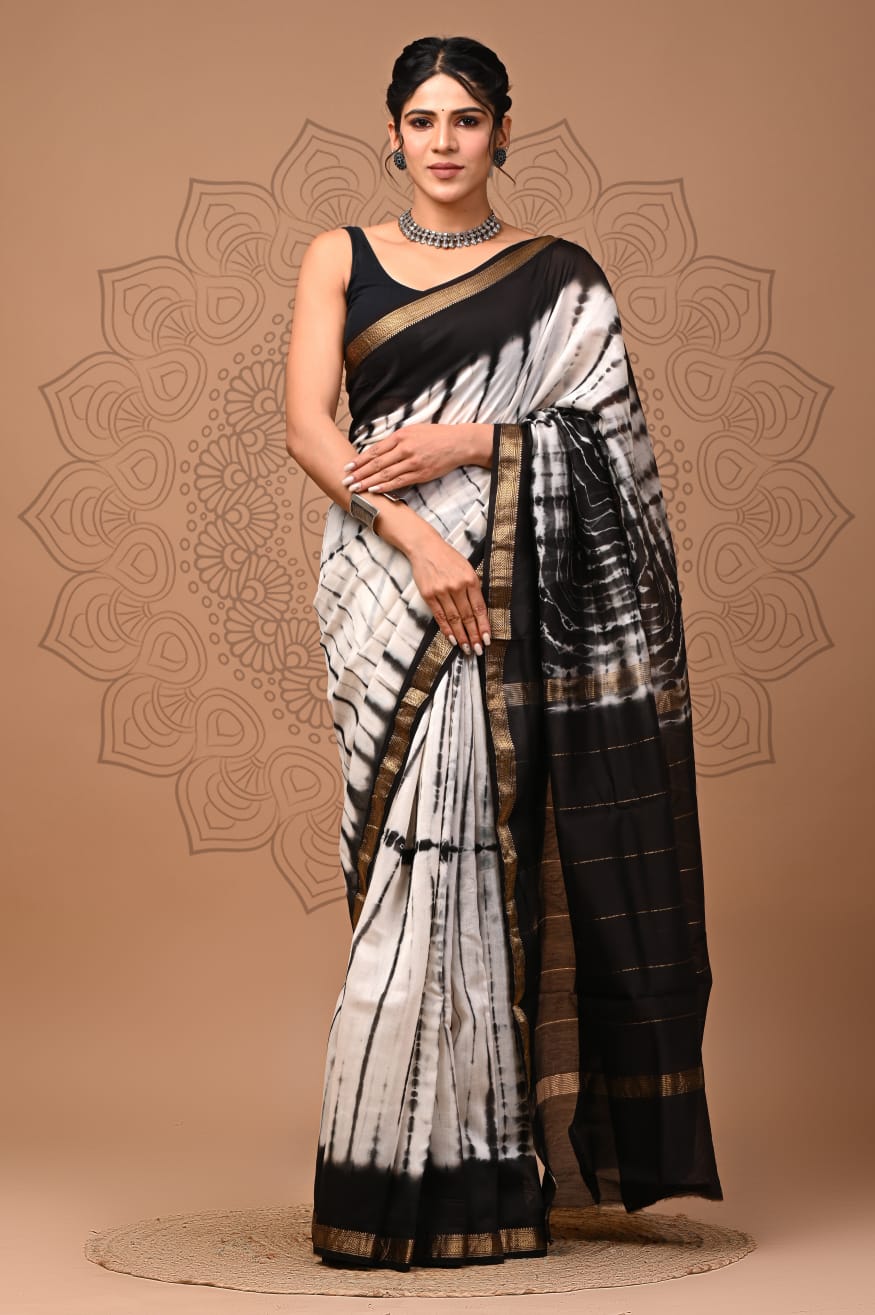 Maheshwari Silk Sarees from Fashionpur