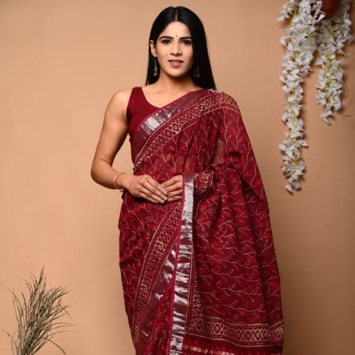 Linen Sarees from Fashionpur