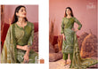 Elegant Unstitched Cotton Suit (Earthy Mustard)