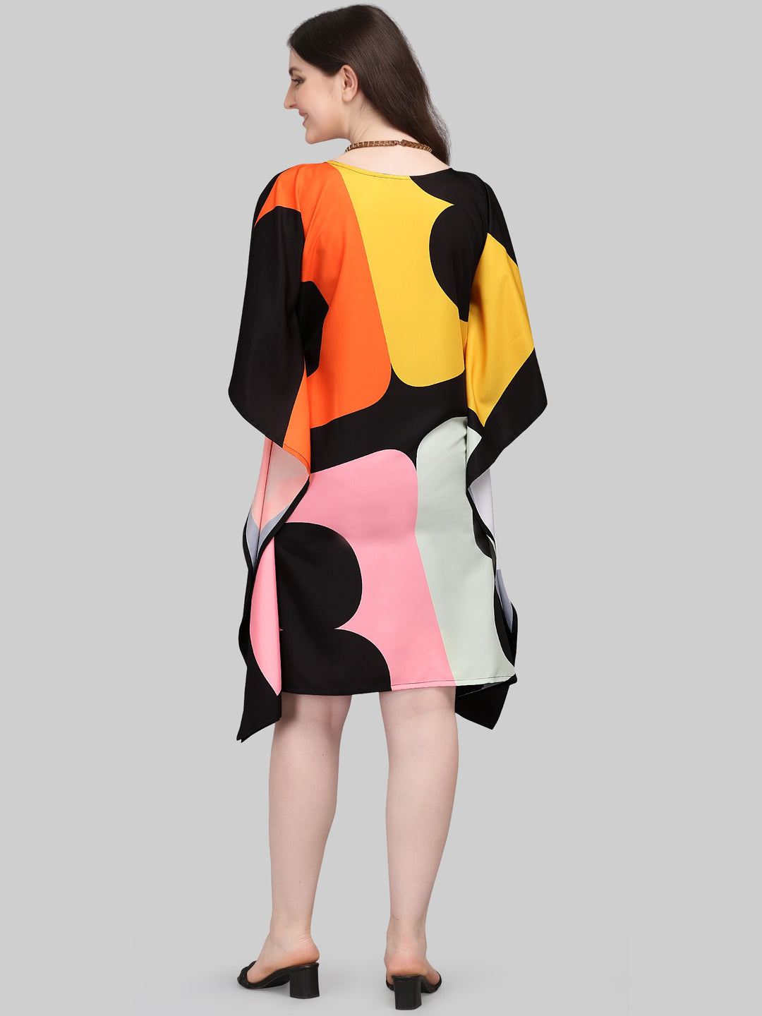 Multicolor Modern Kaftan Dress for Women