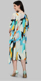 Pastel Green Designer Kaftan Kurti for Women