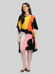 Multicolor Modern Kaftan Dress for Women