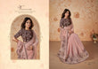 Pink Velvet Reverie Crepe Satin Silk Saree with Embroidered Blouse