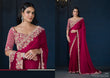 Royal Ruby Gajji Silk Saree – Elegance