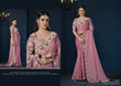 Mauve Elegance Satin Silk Saree – Grace in Every Drape