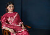 Royal Wine Red Satin Silk Saree – Timeless Elegance