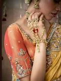 Regal Gold Tissue Dola Silk Saree