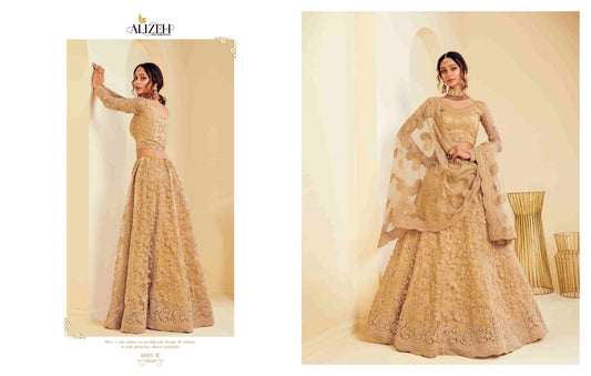 Golden Royal Splendor Lehenga