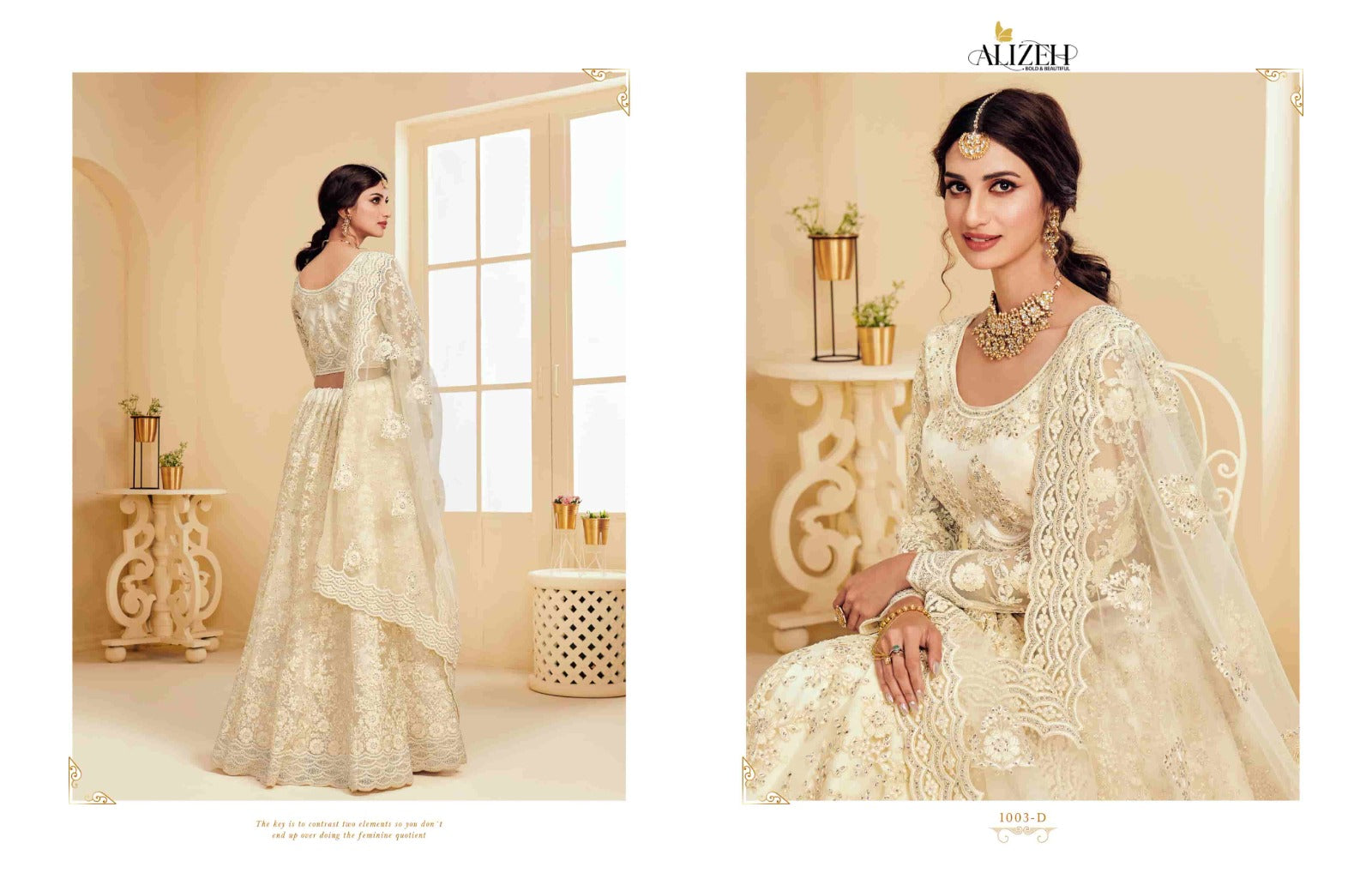 Ivory Grace Bridal Lehenga