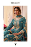 Luxury Embroidered Sharara Suit Set
