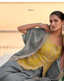 Grey Indo Western Dress