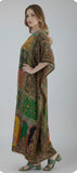 Elegant Multicolor Designer Kaftan Suit Set
