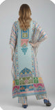 Elegant Sky Blue Designer Kaftan Suit Set