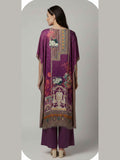 Wine Purple Designer Kaftan Suit Set for Women