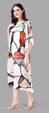 Elegant Ivory Designer Kaftan Kurti for Women