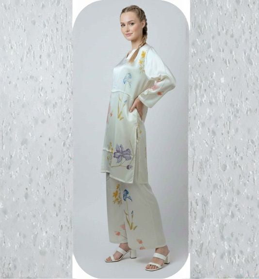 Floral Office Wear Coord Set