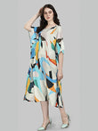 Pastel Green Designer Kaftan Kurti for Women