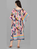 Multicolor Designer Kaftan Kurti for Women