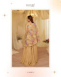 Printed Indo Western Top with Palazzo Set for Women – Festive & Party Wear
