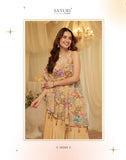 Printed Indo Western Top with Palazzo Set for Women – Festive & Party Wear