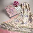 Cotton Silk Chanderi Unstitched Suit for Ladies