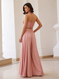 Blush Pink Embroidered Indo Western Designer Palazzo Set