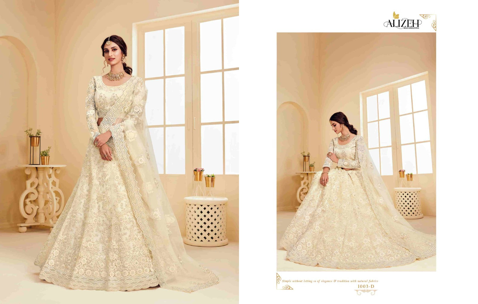 Ivory Grace Bridal Lehenga