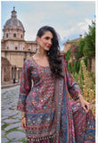Printed Embroidered Sharara Suit with Gota Patti Dupatta for Women
